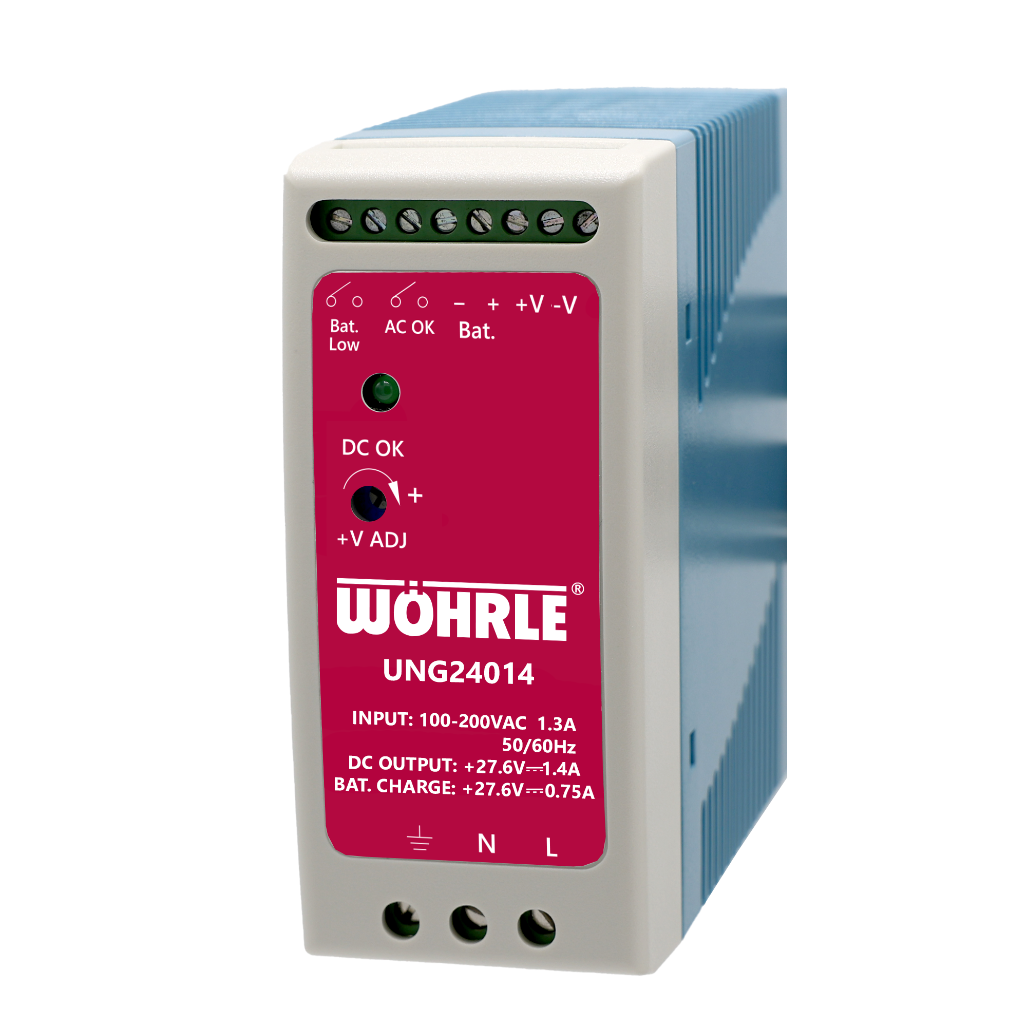 Alimentatore DC-UPS – UNG24014 e UNG24022
